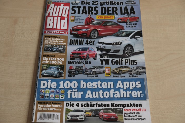 Deckblatt Auto Bild (25/2013)